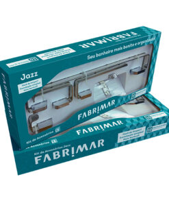 Kit Fabrimar Jazz 5pç | Acessório para banheiro