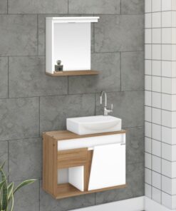 Sobre o produto O Kit Sicilia Suspenso de 67,5 cm da AJ Rorato é uma solução prática e elegante para otimizar o espaço em ambientes como banheiros, lavabos ou áreas de serviço. Com uma largura de 67,5 cm, este kit suspenso da AJ Rorato apresenta um design moderno e versátil, projetado para se integrar harmoniosamente a diversos estilos de decoração. O kit é composto por elementos suspensos, proporcionando um visual clean e contemporâneo. As características de suspensão não apenas contribuem para um design elegante, mas também facilitam a limpeza do espaço abaixo, tornando a manutenção mais prática. As portas do Kit Sicilia oferecem acesso suave ao seu interior, revelando prateleiras bem distribuídas que proporcionam espaço organizado para armazenar itens essenciais, produtos de higiene pessoal ou objetos do dia a dia. A qualidade de construção da AJ Rorato assegura durabilidade e resistência, tornando o kit uma escolha confiável para o uso diário. A instalação do Kit Sicilia Suspenso é projetada para ser simples e eficiente, proporcionando comodidade aos usuários. Além disso, a largura de 67,5 cm oferece uma solução espaçosa sem comprometer a estética. Em resumo, o Kit Sicilia Suspenso de 67,5 cm da AJ Rorato é uma opção elegante e funcional para quem busca maximizar o espaço de armazenamento e adicionar um toque contemporâneo à organização de ambientes residenciais ou comerciais. Certifique-se de seguir as instruções do fabricante para uma instalação bem-sucedida. [divider] Sobre nós Bem-vindo ao Atacadão dos Pisos, o destino final para todas as suas necessidades de materiais de construção! Com nossa ampla gama de produtos, ajudamos você a construir a casa dos seus sonhos. Nossa loja tem tudo que você precisa, desde pisos até revestimentos e muito mais. Além disso, com mais de 300 modelos de pisos e revestimentos à sua escolha, você encontra exatamente o que procura para dar o acabamento perfeito à sua casa. Entendemos que o tempo é fundamental quando se trata de projetos de construção. Por isso, oferecemos entrega em até 48 horas dentro do estado do Rio de Janeiro. Dessa forma, você não precisa se preocupar com atrasos ou tempos de espera prolongados. Nós temos você coberto! No Atacadão dos Pisos, também proporcionamos opções de pagamento flexíveis para facilitar sua compra. Você pode pagar em até 10 vezes sem juros, permitindo que você se concentre na construção da sua casa sem se preocupar com o encargo financeiro. Queremos fazer parte da sua felicidade, ajudando na construção da casa dos sonhos. Reconhecemos que uma casa confortável e acolhedora é essencial para o bem-estar geral. Por isso, queremos ajudá-lo a alcançar essa felicidade, fornecendo-lhe os melhores materiais de construção. Convidamo-lo a visitar a nossa loja física, onde o nosso pessoal simpático e experiente terá todo o prazer em ajudá-lo na sua compra. Estamos localizados em Av. Presidente Lincoln, 411 ou 410 | Jardim Meriti - São João de Meriti, RJ, e mal podemos esperar para recebê-lo! Venha e veja você mesmo porque o Atacadão dos Pisos é a melhor escolha para todas as suas necessidades, proporcionando uma casa recheada de felicidade para você e sua família. Veja mais como o Kit Sicilia Suspenso clicando aqui !! 