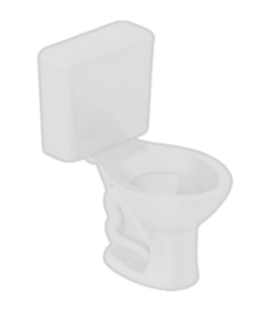 Vaso Araxá com Caixa Acoplada branco