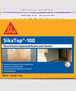 Sobre o Produto O Impermeabilizante Sika Top-100, disponível em uma embalagem robusta de 18 kg, é uma solução altamente eficaz e confiável para a prevenção contra infiltrações e umidade em diferentes superfícies. Produzido pela renomada Sika, líder na indústria de construção, este impermeabilizante destaca-se não apenas por sua qualidade excepcional, mas também pelo desempenho duradouro que oferece. O Sika Top-100 é meticulosamente formulado para criar uma barreira resistente à água, impedindo infiltrações em substratos como concreto e argamassa. Sua aplicação versátil o torna adequado tanto para áreas externas quanto internas, enfrentando com eficácia as condições climáticas adversas. A embalagem generosa de 18 kg fornece uma quantidade substancial do produto, sendo ideal para projetos de grande porte ou para cobrir extensas áreas. A aplicação do impermeabilizante é cuidadosamente projetada para ser eficiente, garantindo uma camada protetora uniforme e durável. Para além de sua ação impermeabilizante, o Sika Top-100 atua como um eficaz protetor contra a corrosão em armaduras metálicas, contribuindo significativamente para a durabilidade estrutural a longo prazo. Além disso, sua fórmula resistente oferece proteção contra a ação prejudicial de agentes químicos presentes no ambiente. A facilidade de aplicação do Sika Top-100 o torna uma escolha prática tanto para profissionais da construção quanto para projetos de 