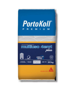 Argamassa Multiuso 4 em 1 Plus Colante ACII | PortoKoll PREMIUM®