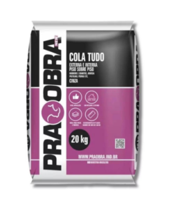 Sobre o produto A Argamassa Cola Tudo Cinza, da Praobra, é indicada para assentamento de pisos sobre pisos em ambientes internos e externos. Com embalagem de 20 kg, é ideal para diversos tipos de revestimentos. [divider] Sobre nós Bem-vindo ao Atacadão dos Pisos, o destino final para todas as suas necessidades de materiais de construção! Com nossa ampla gama de produtos, ajudamos você a construir a casa dos seus sonhos. Nossa loja tem tudo que você precisa, desde pisos até revestimentos e muito mais. Além disso, com mais de 300 modelos de pisos e revestimentos à sua escolha, você encontra exatamente o que procura para dar o acabamento perfeito à sua casa. Entendemos que o tempo é fundamental quando se trata de projetos de construção. Por isso, oferecemos entrega em até 48 horas dentro do estado do Rio de Janeiro. Dessa forma, você não precisa se preocupar com atrasos ou tempos de espera prolongados. Nós temos você coberto! No Atacadão dos Pisos, também proporcionamos opções de pagamento flexíveis para facilitar sua compra. Você pode pagar em até 10 vezes sem juros, permitindo que você se concentre na construção da sua casa sem se preocupar com o encargo financeiro. Queremos fazer parte da sua felicidade, ajudando na construção da casa dos sonhos. Reconhecemos que uma casa confortável e acolhedora é essencial para o bem-estar geral. Por isso, queremos ajudá-lo a alcançar essa felicidade, fornecendo-lhe os melhores materiais de construção. Convidamo-lo a visitar a nossa loja física, onde o nosso pessoal simpático e experiente terá todo o prazer em ajudá-lo na sua compra. Estamos localizados em Av. Presidente Lincoln, 411 ou 410 | Jardim Meriti - São João de Meriti, RJ, e mal podemos esperar para recebê-lo! Venha e veja você mesmo porque o Atacadão dos Pisos é a melhor escolha para todas as suas necessidades, proporcionando uma casa recheada de felicidade para você e sua família. Veja mais como a Argamassa Cola Tudo Cinza clicando aqui !! 