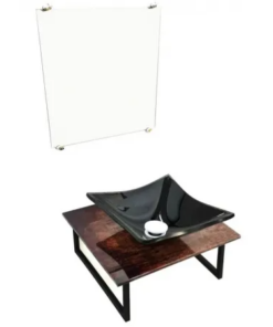 Sobre o produto O Kit GB40 de Vidro Suspenso para Banheiro é uma solução prática e elegante para organizar e decorar esse espaço. Composto por um conjunto de peças cuidadosamente projetadas, esse kit oferece versatilidade e funcionalidade. O destaque desse kit é o vidro suspenso, que não apenas proporciona uma estética moderna, mas também otimiza o espaço no banheiro. Com dimensões adequadas para a maioria dos ambientes, o vidro suspenso adiciona um toque de sofisticação, tornando-se uma escolha ideal para banheiros contemporâneos. Além disso, o Kit GB40 é fácil de instalar, proporcionando praticidade ao usuário. As peças são fabricadas com materiais de qualidade, garantindo durabilidade e resistência. Com design versátil, o kit se adapta a diferentes estilos de decoração, complementando o ambiente de forma harmoniosa. Seja para organizar itens de higiene pessoal, toalhas ou elementos decorativos, o Kit GB40 de Vidro Suspenso para Banheiro é uma opção funcional que une beleza e praticidade, contribuindo para a criação de um espaço mais organizado e agradável. [divider] Sobre nós Bem-vindo ao Atacadão dos Pisos, o destino final para todas as suas necessidades de materiais de construção! Com nossa ampla gama de produtos, ajudamos você a construir a casa dos seus sonhos. Nossa loja tem tudo que você precisa, desde pisos até revestimentos e muito mais. Além disso, com mais de 300 modelos de pisos e revestimentos à sua escolha, você encontra exatamente o que procura para dar o acabamento perfeito à sua casa. Entendemos que o tempo é fundamental quando se trata de projetos de construção. Por isso, oferecemos entrega em até 48 horas dentro do estado do Rio de Janeiro. Dessa forma, você não precisa se preocupar com atrasos ou tempos de espera prolongados. Nós temos você coberto! No Atacadão dos Pisos, também proporcionamos opções de pagamento flexíveis para facilitar sua compra. Você pode pagar em até 10 vezes sem juros, permitindo que você se concentre na construção da sua casa sem se preocupar com o encargo financeiro. Queremos fazer parte da sua felicidade, ajudando na construção da casa dos sonhos. Reconhecemos que uma casa confortável e acolhedora é essencial para o bem-estar geral. Por isso, queremos ajudá-lo a alcançar essa felicidade, fornecendo-lhe os melhores materiais de construção. Convidamo-lo a visitar a nossa loja física, onde o nosso pessoal simpático e experiente terá todo o prazer em ajudá-lo na sua compra. Estamos localizados em Av. Presidente Lincoln, 411 ou 410 | Jardim Meriti - São João de Meriti, RJ, e mal podemos esperar para recebê-lo! Venha e veja você mesmo porque o Atacadão dos Pisos é a melhor escolha para todas as suas necessidades, proporcionando uma casa recheada de felicidade para você e sua família. Veja mais como o Kit GB40 clicando aqui !!