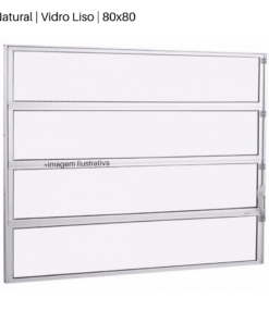 Sobre o produto O Basculante de alumínio natural 80x80 da poty com vidro liso é uma excelente escolha para quem busca funcionalidade e estética em uma janela. Com dimensões de 80 centímetros por 80 centímetros, este basculante é perfeito para diversos ambientes, proporcionando ventilação e iluminação natural de maneira prática e eficiente. O alumínio natural confere ao basculante uma aparência moderna e elegante, além de oferecer alta resistência à corrosão e durabilidade. O vidro liso complementa o design com uma superfície limpa e transparente, permitindo a entrada de luz sem comprometer a privacidade, dependendo da espessura do vidro utilizado. Além disso, o sistema basculante facilita a abertura e o fechamento da janela, garantindo uma ventilação controlada e segura. Este tipo de janela é ideal para áreas como banheiros, cozinhas e lavanderias, onde a ventilação é essencial. Em resumo, o basculante de alumínio natural com vidro liso nas dimensões de 80x80 cm combina praticidade, durabilidade e um design elegante, sendo uma excelente adição a qualquer espaço. [divider] Sobre nós Bem-vindo ao Atacadão dos Pisos, o destino final para todas as suas necessidades de materiais de construção! Com nossa ampla gama de produtos, ajudamos você a construir a casa dos seus sonhos. Nossa loja tem tudo que você precisa, desde pisos até revestimentos e muito mais. Além disso, com mais de 300 modelos de pisos e revestimentos à sua escolha, você encontra exatamente o que procura para dar o acabamento perfeito à sua casa. Entendemos que o tempo é fundamental quando se trata de projetos de construção. Por isso, oferecemos entrega em até 48 horas dentro do estado do Rio de Janeiro. Dessa forma, você não precisa se preocupar com atrasos ou tempos de espera prolongados. Nós temos você coberto! No Atacadão dos Pisos, também proporcionamos opções de pagamento flexíveis para facilitar sua compra. Você pode pagar em até 10 vezes sem juros, permitindo que você se concentre na construção da sua casa sem se preocupar com o encargo financeiro. Queremos fazer parte da sua felicidade, ajudando na construção da casa dos sonhos. Reconhecemos que uma casa confortável e acolhedora é essencial para o bem-estar geral. Por isso, queremos ajudá-lo a alcançar essa felicidade, fornecendo-lhe os melhores materiais de construção. Convidamo-lo a visitar a nossa loja física, onde o nosso pessoal simpático e experiente terá todo o prazer em ajudá-lo na sua compra. Estamos localizados em Av. Presidente Lincoln, 411 ou 410 | Jardim Meriti - São João de Meriti, RJ, e mal podemos esperar para recebê-lo! Venha e veja você mesmo porque o Atacadão dos Pisos é a melhor escolha para todas as suas necessidades, proporcionando uma casa recheada de felicidade para você e sua família. Veja mais como o Basculante de alumínio natural 80x80 clicando aqui!