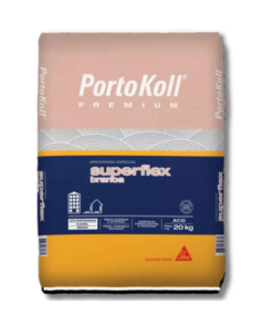 Sobre o produto A Argamassa Superflex AC-III Branca da Portokoll, em embalagem de 20 kg, é uma solução de alta qualidade para assentamento de revestimentos cerâmicos. Sua formulação proporciona flexibilidade, aderência e resistência, sendo especialmente indicada para áreas que demandam maior elasticidade, como fachadas e piscinas. A cor branca da argamassa contribui para um acabamento estético e uniforme. Ideal para projetos que exigem desempenho e estética combinados. [divider] Sobre nós Bem-vindo ao Atacadão dos Pisos, o destino final para todas as suas necessidades de materiais de construção! Com nossa ampla gama de produtos, ajudamos você a construir a casa dos seus sonhos. Nossa loja tem tudo que você precisa, desde pisos até revestimentos e muito mais. Além disso, com mais de 300 modelos de pisos e revestimentos à sua escolha, você encontra exatamente o que procura para dar o acabamento perfeito à sua casa. Entendemos que o tempo é fundamental quando se trata de projetos de construção. Por isso, oferecemos entrega em até 48 horas dentro do estado do Rio de Janeiro. Dessa forma, você não precisa se preocupar com atrasos ou tempos de espera prolongados. Nós temos você coberto! No Atacadão dos Pisos, também proporcionamos opções de pagamento flexíveis para facilitar sua compra. Você pode pagar em até 10 vezes sem juros, permitindo que você se concentre na construção da sua casa sem se preocupar com o encargo financeiro. Queremos fazer parte da sua felicidade, ajudando na construção da casa dos sonhos. Reconhecemos que uma casa confortável e acolhedora é essencial para o bem-estar geral. Por isso, queremos ajudá-lo a alcançar essa felicidade, fornecendo-lhe os melhores materiais de construção. Convidamo-lo a visitar a nossa loja física, onde o nosso pessoal simpático e experiente terá todo o prazer em ajudá-lo na sua compra. Estamos localizados em Av. Presidente Lincoln, 411 ou 410 | Jardim Meriti - São João de Meriti, RJ, e mal podemos esperar para recebê-lo! Venha e veja você mesmo porque o Atacadão dos Pisos é a melhor escolha para todas as suas necessidades, proporcionando uma casa recheada de felicidade para você e sua família. Veja mais como a Argamassa Superflex AC-III Branca clicando aqui !! 