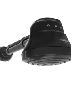 Sobre o produto  A Ducha Elétrica Preta Faminho 4T com cano, disponível na voltagem de 127V~, destaca-se como uma opção moderna e eficiente para o aquecimento da água em ambientes residenciais. Com sua tonalidade preta, esta ducha adiciona um toque contemporâneo ao banheiro. O modelo 4T refere-se à quantidade de temperaturas disponíveis, oferecendo maior versatilidade ao usuário para ajustar a temperatura da água conforme suas preferências. Além disso, a presença do cano facilita a instalação, proporcionando um visual mais organizado e elegante ao ambiente. Fabricada pela Faminho, conhecida por sua qualidade e durabilidade, a Ducha Elétrica Preta 4T oferece um desempenho eficaz no aquecimento da água para o banho diário. Seu design compacto e moderno harmoniza-se com diferentes estilos de decoração, adicionando um elemento estético ao espaço do banheiro. Com a voltagem de 127V~, esta ducha elétrica é adequada para instalações residenciais que utilizam essa voltagem específica. Em resumo, a Ducha Elétrica Preta Faminho 4T com cano oferece uma combinação de estilo, funcionalidade e facilidade de instalação para proporcionar um banho confortável e agradável. [divider] Sobre nós  Bem-vindo ao Atacadão dos Pisos, o destino final para todas as suas necessidades de materiais de construção! Com nossa ampla gama de produtos, ajudamos você a construir a casa dos seus sonhos. Nossa loja tem tudo que você precisa, desde pisos até revestimentos e muito mais. Além disso, com mais de 300 modelos de pisos e revestimentos à sua escolha, você encontra exatamente o que procura para dar o acabamento perfeito à sua casa. Entendemos que o tempo é fundamental quando se trata de projetos de construção. Por isso, oferecemos entrega em até 48 horas dentro do estado do Rio de Janeiro. Dessa forma, você não precisa se preocupar com atrasos ou tempos de espera prolongados. Nós temos você coberto! No Atacadão dos Pisos, também proporcionamos opções de pagamento flexíveis para facilitar sua compra. Você pode pagar em até 10 vezes sem juros, permitindo que você se concentre na construção da sua casa sem se preocupar com o encargo financeiro. Queremos fazer parte da sua felicidade, ajudando na construção da casa dos sonhos. Reconhecemos que uma casa confortável e acolhedora é essencial para o bem-estar geral. Por isso, queremos ajudá-lo a alcançar essa felicidade, fornecendo-lhe os melhores materiais de construção. Convidamo-lo a visitar a nossa loja física, onde o nosso pessoal simpático e experiente terá todo o prazer em ajudá-lo na sua compra. Estamos localizados em Av. Presidente Lincoln, 411 ou 410 | Jardim Meriti - São João de Meriti, RJ, e mal podemos esperar para recebê-lo! Venha e veja você mesmo porque o Atacadão dos Pisos é a melhor escolha para todas as suas necessidades, proporcionando uma casa recheada de felicidade para você e sua família. Veja mais como a Ducha Elétrica Preta clicando aqui !!