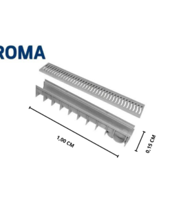 Sobre o produto O Canal com Grelha e Terminal Plástico da Roma, com suas dimensionais de 1,00 metro por 15 centímetros, destaca-se como uma solução completa e versátil para sistemas de drenagem tanto em ambientes internos quanto externos. Com um design linear, esse canal oferece facilidade de instalação em diferentes contextos. A grelha, integrada de maneira eficiente ao canal, desempenha um papel crucial na coleta de água, evitando acumulações indesejadas e promovendo um escoamento adequado. Além disso, o terminal plástico adiciona um componente direcional, assegurando que a água seja direcionada de maneira eficaz e prevenindo problemas de infiltração. Graças às suas dimensões adaptáveis de 1,00 metro por 15 centímetros, esse canal da Roma torna-se uma escolha versátil, proporcionando uma solução prática e funcional para a drenagem de água. A construção em plástico não apenas confere leveza, mas também garante resistência à corrosão, tornando-o uma opção durável para ambientes sujeitos a diversas condições. Essa peça é ideal para aplicações residenciais ou comerciais, onde a eficiência na drenagem é essencial. [divider] Sobre nós Bem-vindo ao Atacadão dos Pisos, o destino final para todas as suas necessidades de materiais de construção! Com nossa ampla gama de produtos, ajudamos você a construir a casa dos seus sonhos. Nossa loja tem tudo que você precisa, desde pisos até revestimentos e muito mais. Além disso, com mais de 300 modelos de pisos e revestimentos à sua escolha, você encontra exatamente o que procura para dar o acabamento perfeito à sua casa. Entendemos que o tempo é fundamental quando se trata de projetos de construção. Por isso, oferecemos entrega em até 48 horas dentro do estado do Rio de Janeiro. Dessa forma, você não precisa se preocupar com atrasos ou tempos de espera prolongados. Nós temos você coberto! No Atacadão dos Pisos, também proporcionamos opções de pagamento flexíveis para facilitar sua compra. Você pode pagar em até 10 vezes sem juros, permitindo que você se concentre na construção da sua casa sem se preocupar com o encargo financeiro. Queremos fazer parte da sua felicidade, ajudando na construção da casa dos sonhos. Reconhecemos que uma casa confortável e acolhedora é essencial para o bem-estar geral. Por isso, queremos ajudá-lo a alcançar essa felicidade, fornecendo-lhe os melhores materiais de construção. Convidamo-lo a visitar a nossa loja física, onde o nosso pessoal simpático e experiente terá todo o prazer em ajudá-lo na sua compra. Estamos localizados em Av. Presidente Lincoln, 411 ou 410 | Jardim Meriti - São João de Meriti, RJ, e mal podemos esperar para recebê-lo! Venha e veja você mesmo porque o Atacadão dos Pisos é a melhor escolha para todas as suas necessidades, proporcionando uma casa recheada de felicidade para você e sua família. Veja mais como a Canal com Grelha e Terminal clicando aqui !!