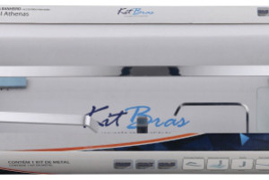 Kit Athenas de Banheiro 05 Peças