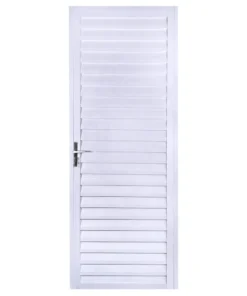 Porta Veneziana De aço branco