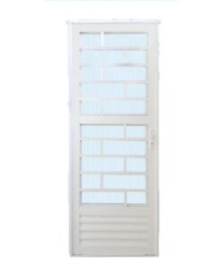 Porta tijolinho met branco