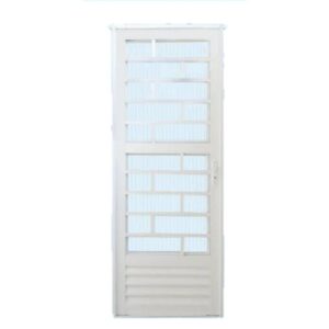 Porta tijolinho met branco