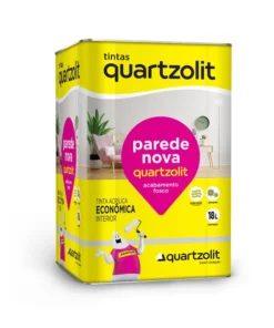 Tinta Acrílica Parede Nova Eco Branco Neve 18l quartzolit