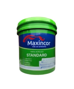 Tinta acrílica standard 18L Maxincor