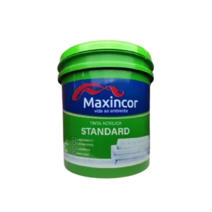 Tinta acrílica standard 18L Maxincor