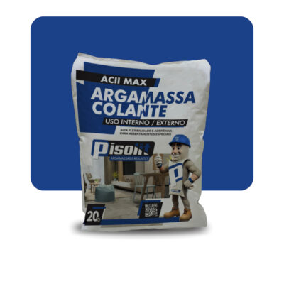 Argamassa Pisolit ACII MAX cinza externa