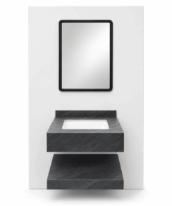 GABINETE PORCELANATO PETRA ARUBA CINZA