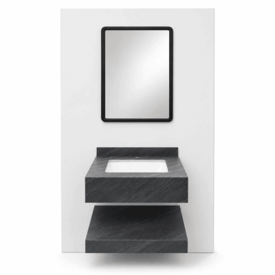 GABINETE PORCELANATO PETRA ARUBA CINZA