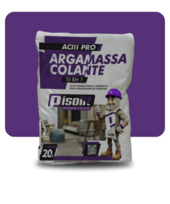 Argamassa pisolit ACIII flexivel 10 em 1 cinza