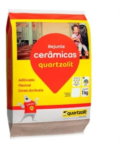 Rejunte Para Ceramica 1 Kg Quartzolit (DIVERSAS CORES)